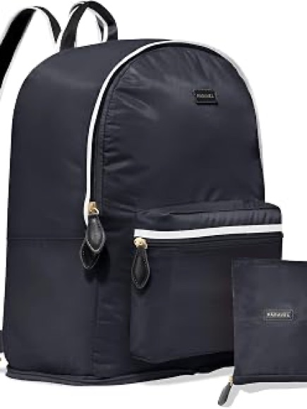 Paravel Fold Up Travel Backpack In Black Nwt — image 2 of 6